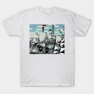 Surreal Chess Landscape T-Shirt